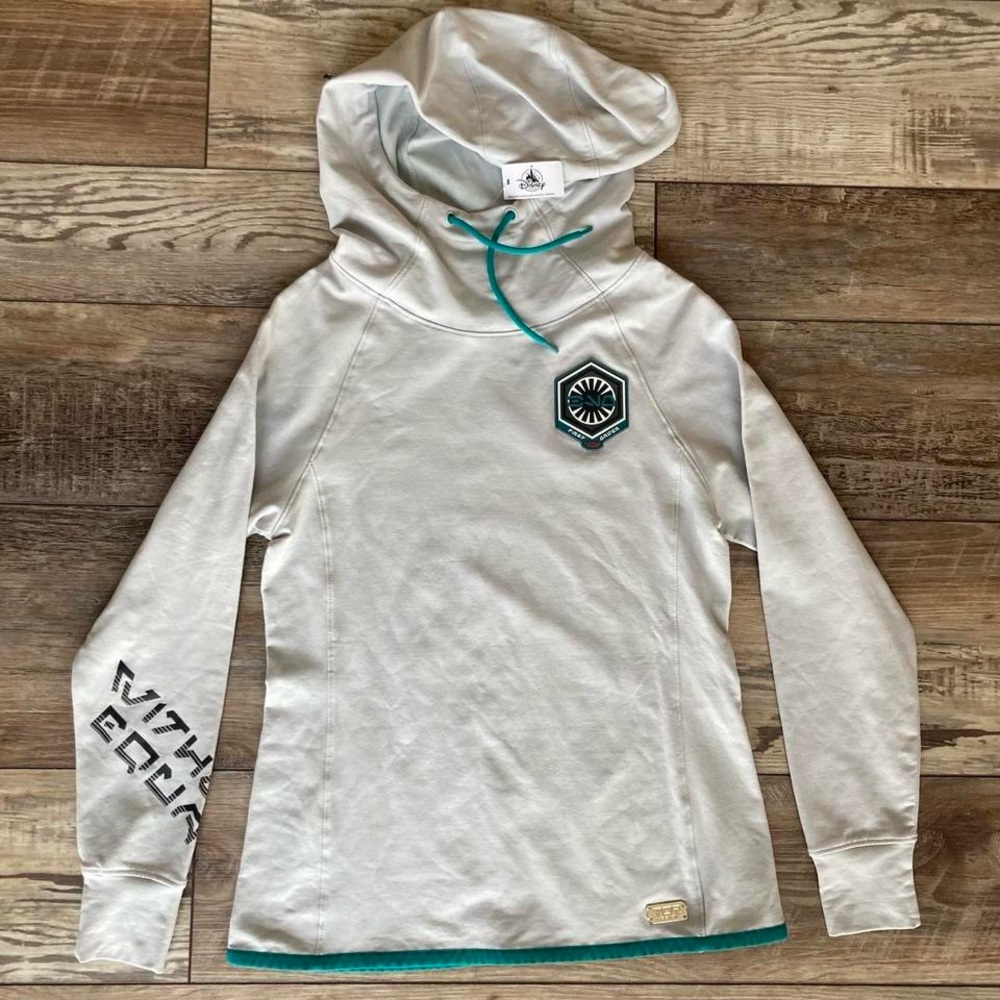 Disney Star Wars Galaxy’s Edge First Order 708 gray dri fit hoodie